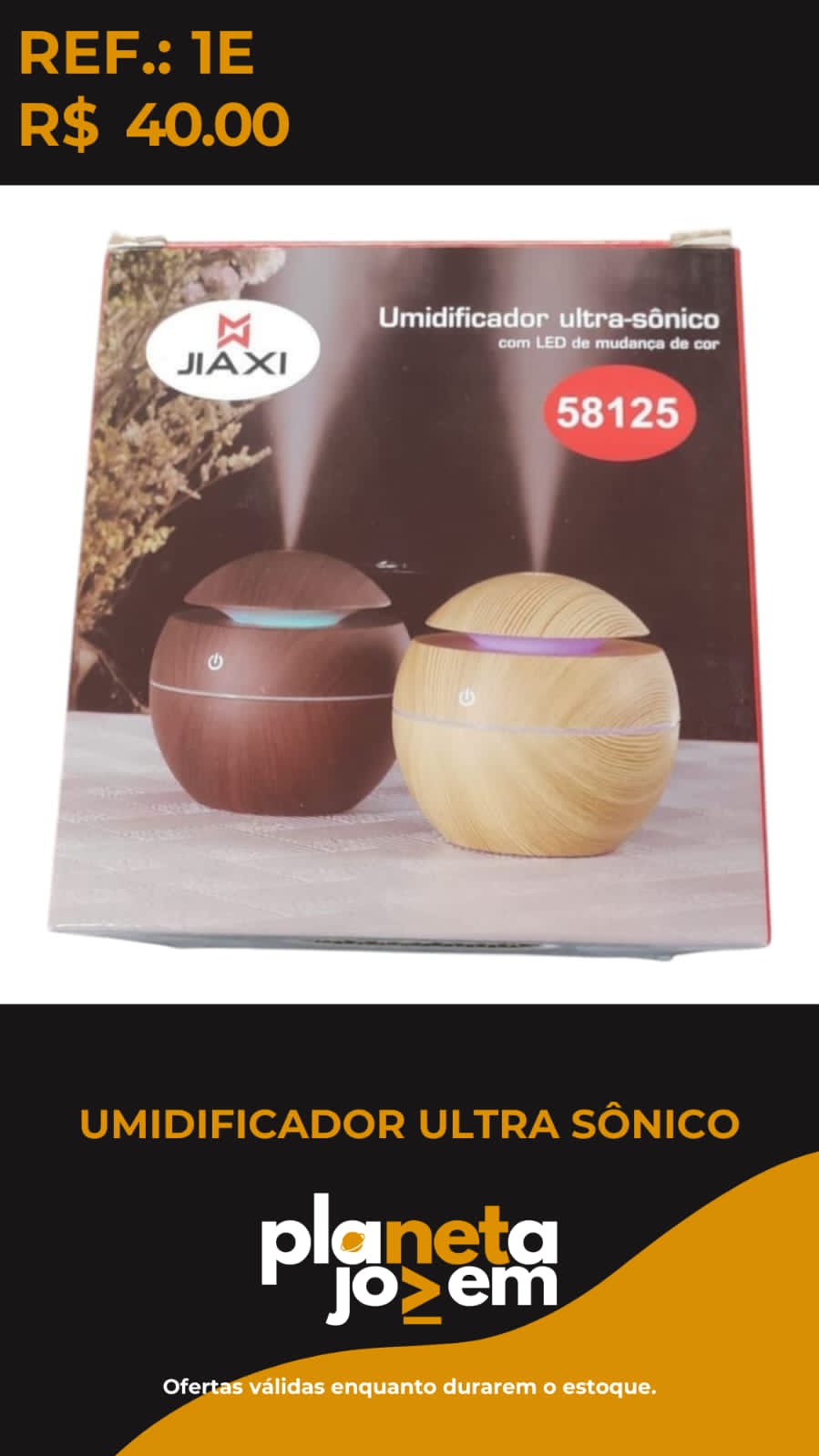 Umidificador Ultra SôNico